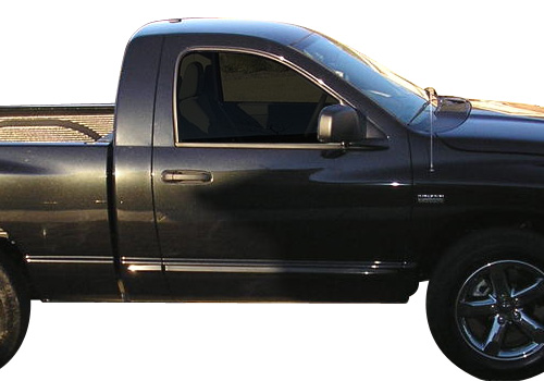 Mopar Chrome Body Side Molding 02-08 Dodge Ram Single Cab